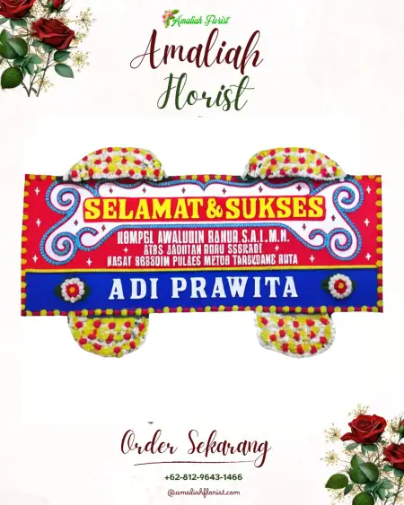Papan Bunga Ucapan Selamat Andey