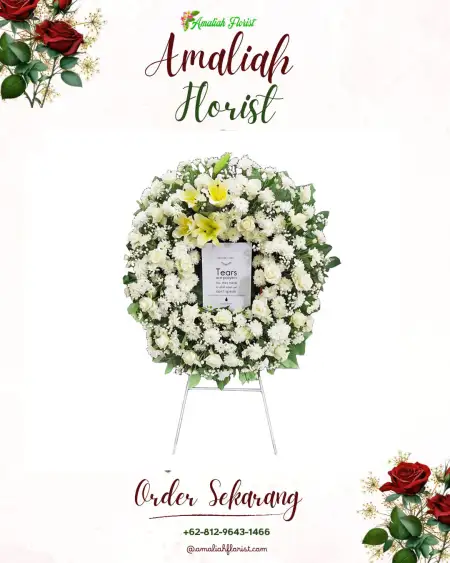 Krans Bunga Duka Andey
